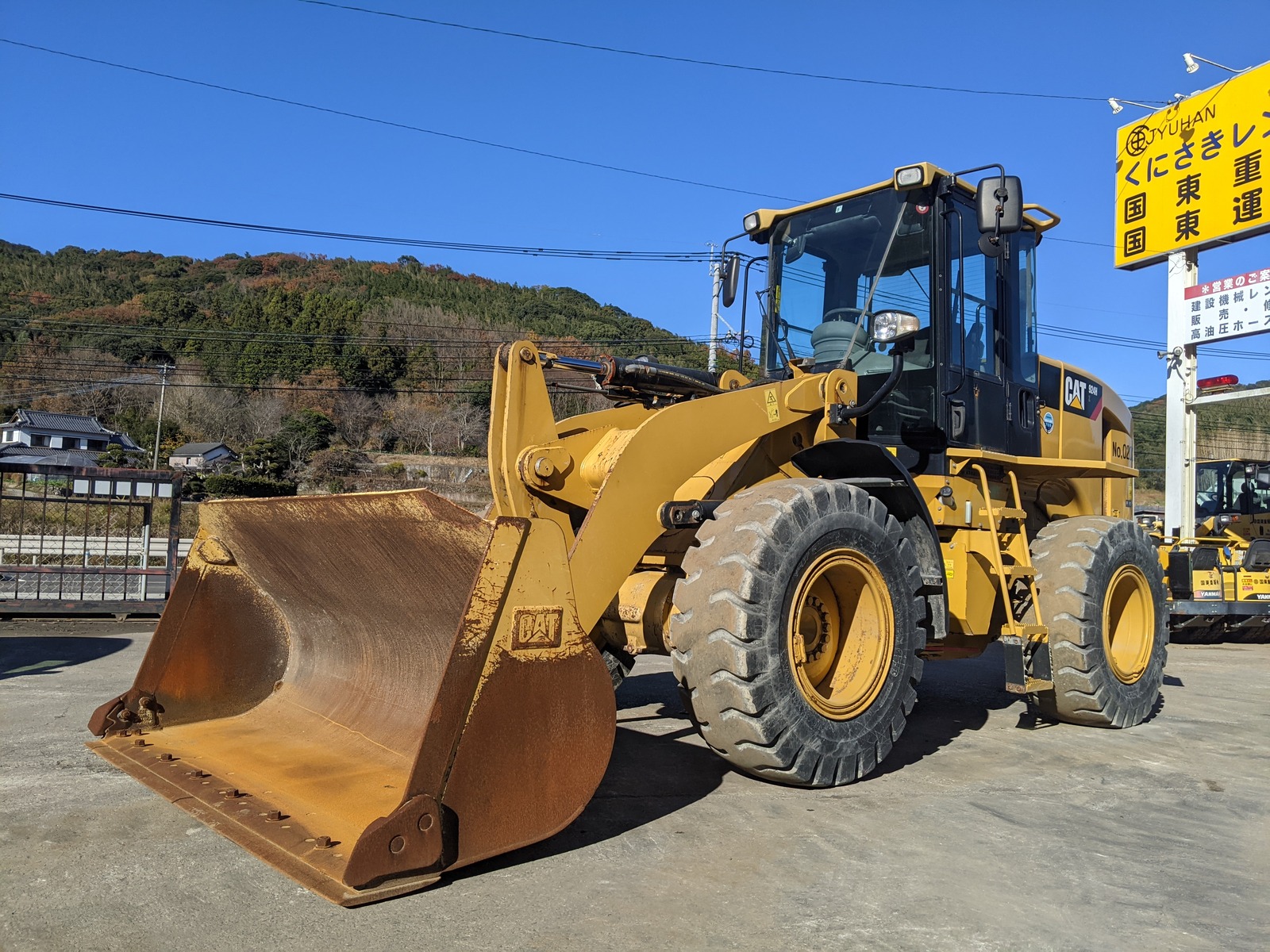 Used Construction Machine Used CAT CAT Wheel Loader bigger than 1.0m3 924Hz