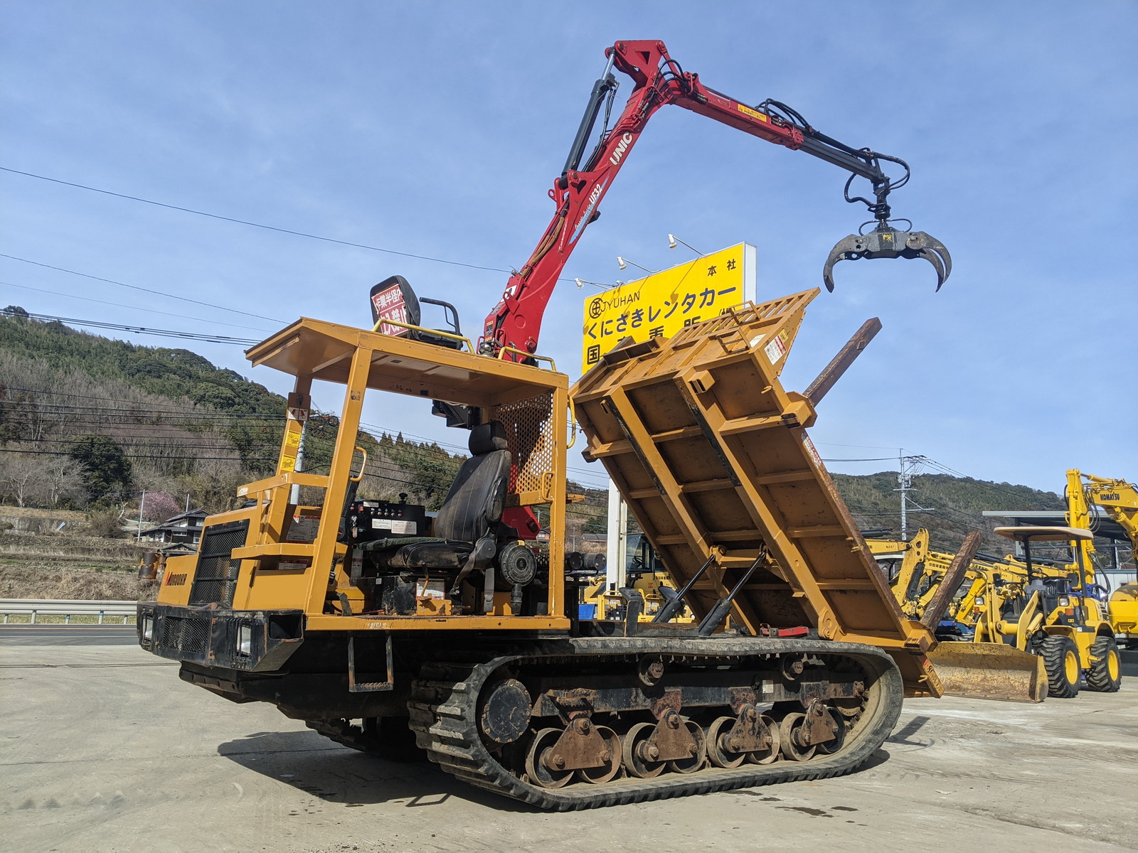 Used Construction Machine Used MOROOKA MOROOKA Forestry excavators Forwarder MST-800VDL