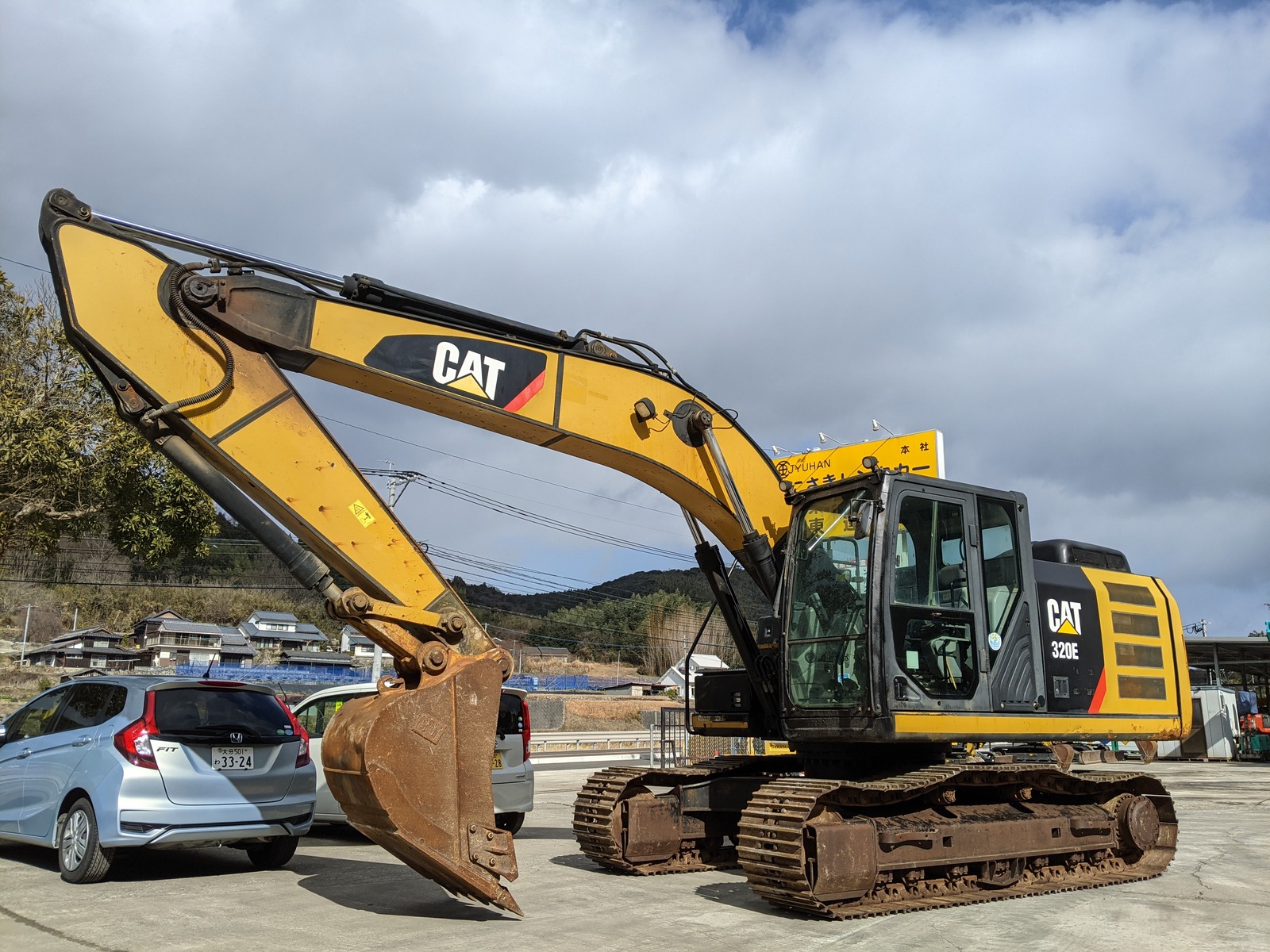 Used Construction Machine Used CAT CAT Excavator 0.7-0.9m3 320E-2