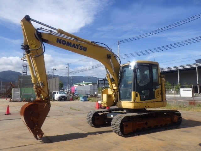 中古建設機械 中古 コマツ KOMATSU 油圧ショベル・バックホー ０．４－０．５立米 PC128US-11