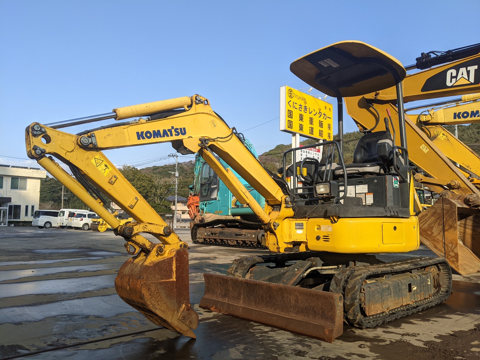 Used Construction Machine Used KOMATSU KOMATSU Excavator ~0.1m3 PC20MR-3