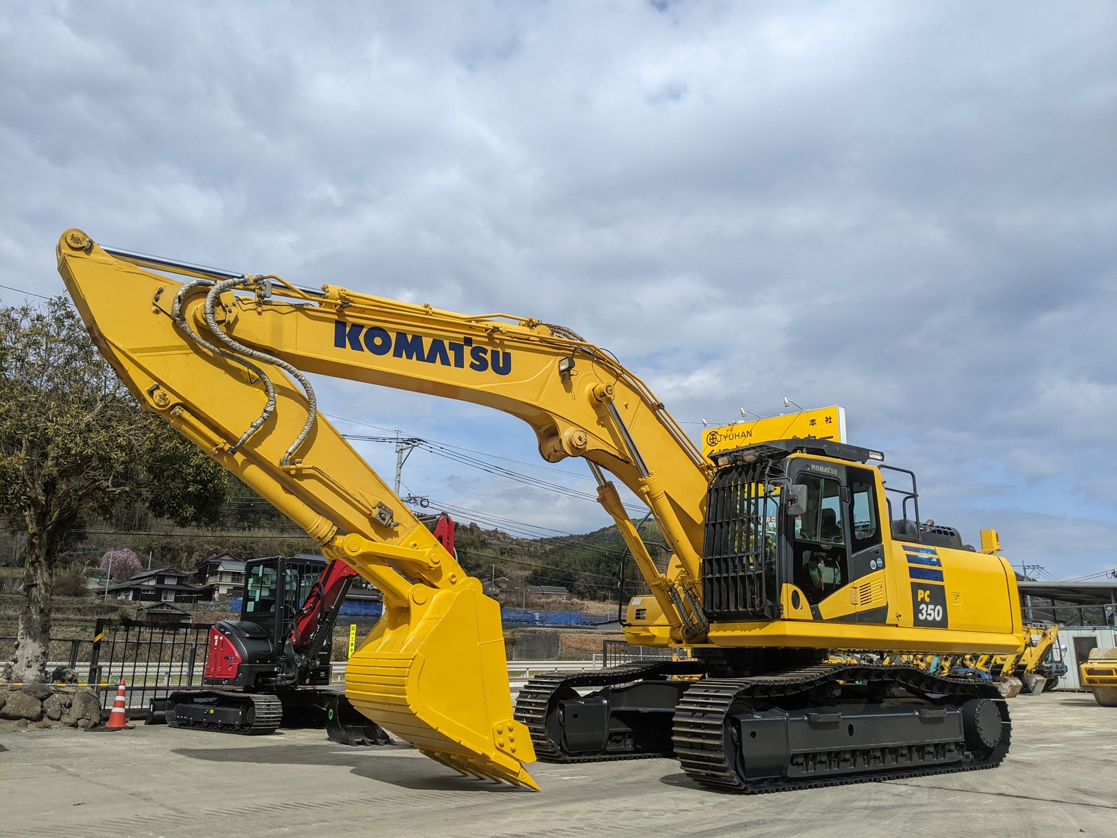 Used Construction Machine Used KOMATSU KOMATSU Demolition excavators Demolition backhoe PC350-10