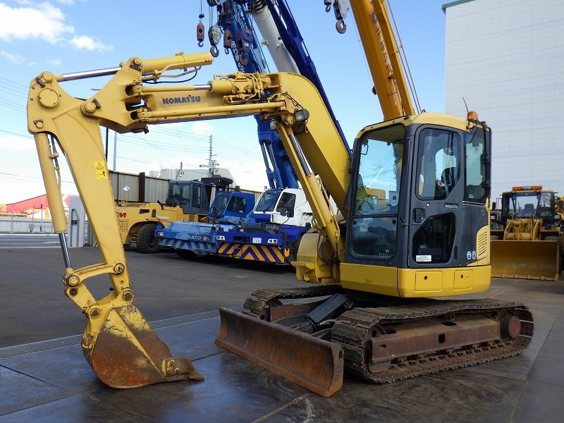 中古建設機械 中古 コマツ KOMATSU 油圧ショベル・バックホー ０．２－０．３立米 PC78UU-8