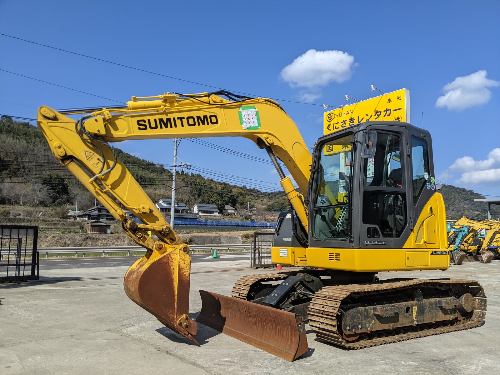 Used Construction Machine Used SUMITOMO SUMITOMO Excavator 0.2-0.3m3 SH75X-6A