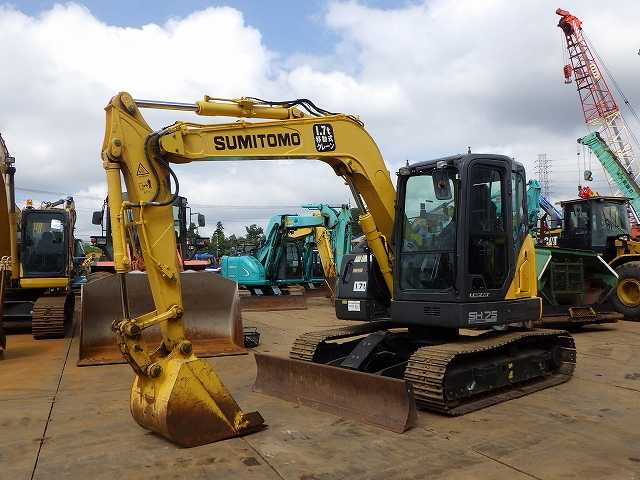 Used Construction Machine Used SUMITOMO Excavator 0.2-0.3m3 SH75X-7 Photos