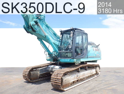 Used Construction Machine Used KOBELCO Demolition excavators Long front SK350DLC-9 #YC12-10293, 2014Year 3180Hours