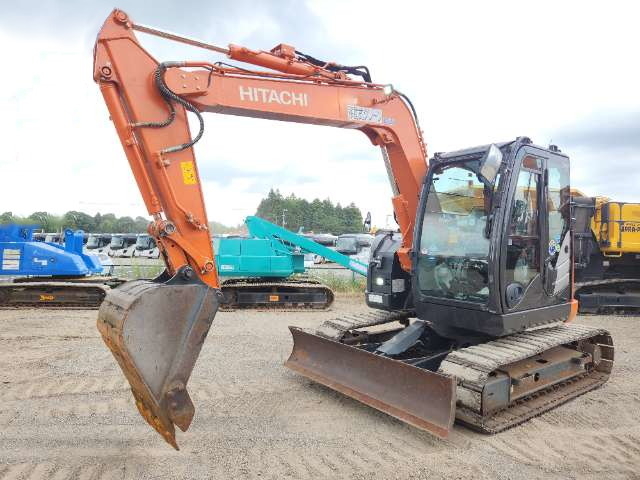 中古建設機械 中古 日立建機 HITACHI 油圧ショベル・バックホー ０．２－０．３立米 ZX75US-5B