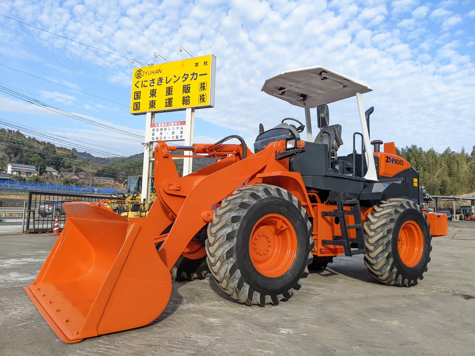 Used Construction Machine Used HITACHI HITACHI Wheel Loader bigger than 1.0m3 ZW100-5B