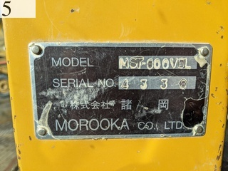 中古建設機械 中古 諸岡 MOROOKA 林業機械 フォワーダ・クローラ キャリア MST-800VDL