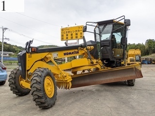 中古建設機械 中古 コマツ KOMATSU モーターグレーダー アーティキュレート式 GD405-7