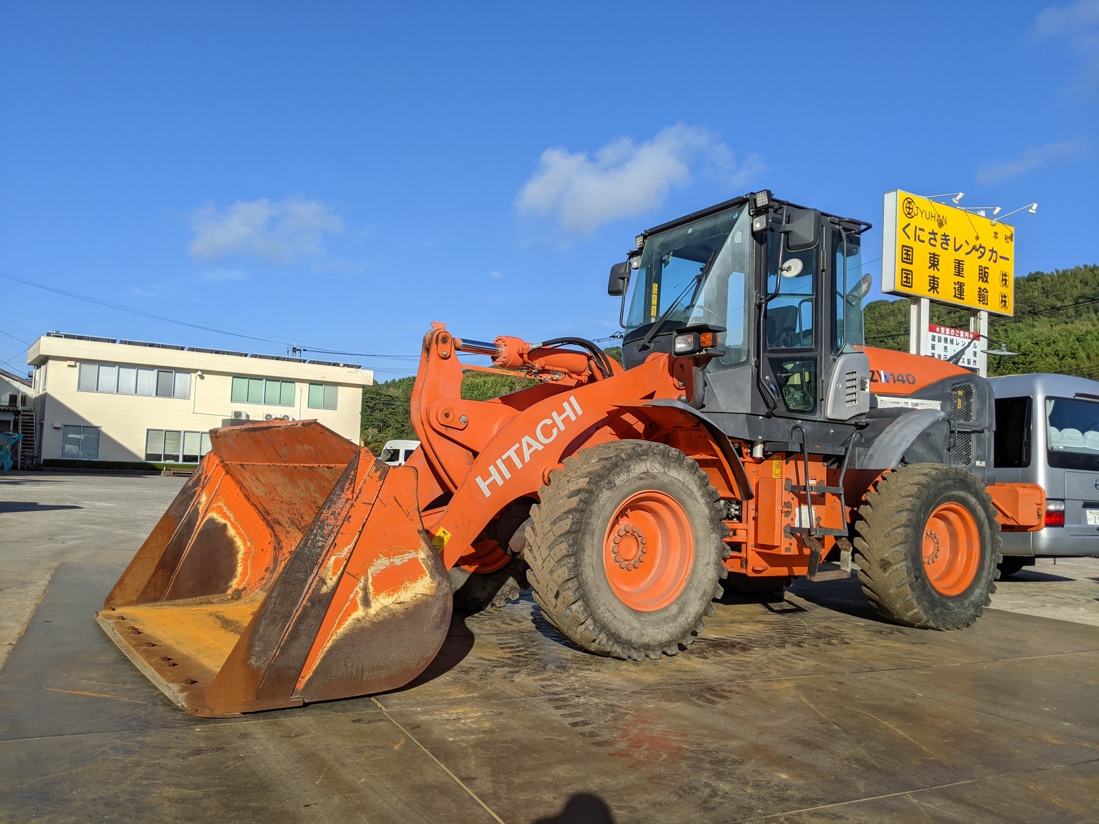 Used Construction Machine Used HITACHI HITACHI Wheel Loader bigger than 1.0m3 ZW140-5B