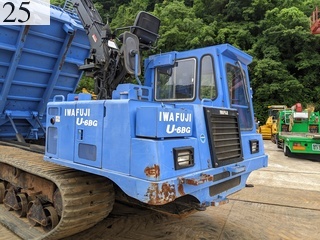 Used Construction Machine Used IWAFUJI IWAFUJI Forestry excavators Forwarder U-6BG
