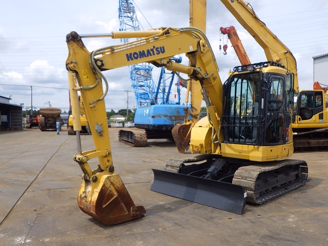中古建設機械 中古 コマツ 解体機 ロングフロント・ハイリフト PC78US-10 写真