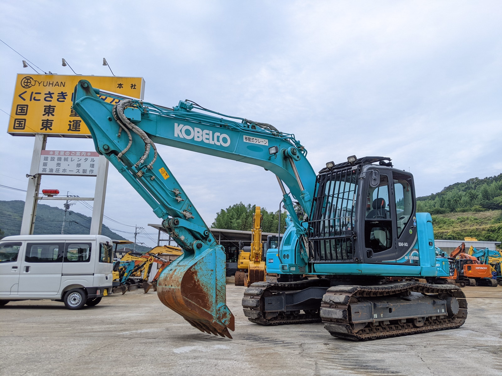 中古建設機械 中古 コベルコ建機 解体機 バックホー解体仕様 SK135SRD-5 写真