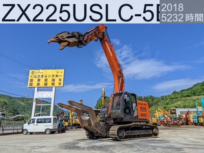 中古建設機械 中古 日立建機 自動車 解体機 ニブラー ZX225USLC-5B #307836, 2018年式 5232時間