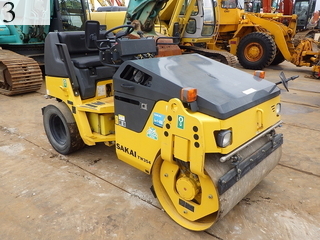 中古建設機械 中古 酒井重工業 SAKAI ローラー 舗装用振動ローラー TW354