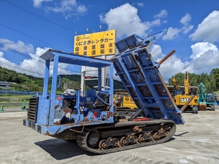中古建設機械 中古 イワフジ工業 林業機械 フォワーダ・クローラ キャリア U-3C 写真