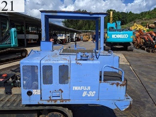 中古建設機械 中古 イワフジ工業 IWAFUJI 林業機械 フォワーダ・クローラ キャリア U-3C