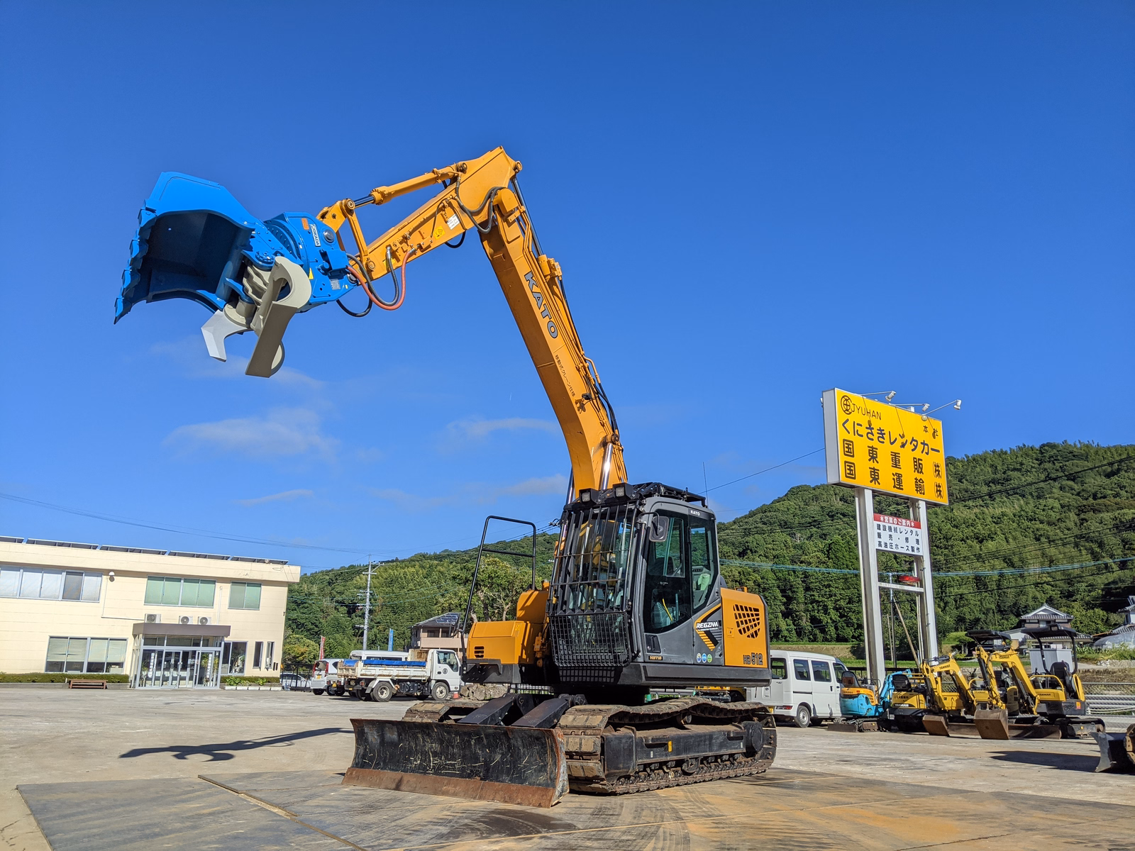 中古建設機械 中古  林業機械 フェラーバンチャザウルスロボ HD512-7 写真