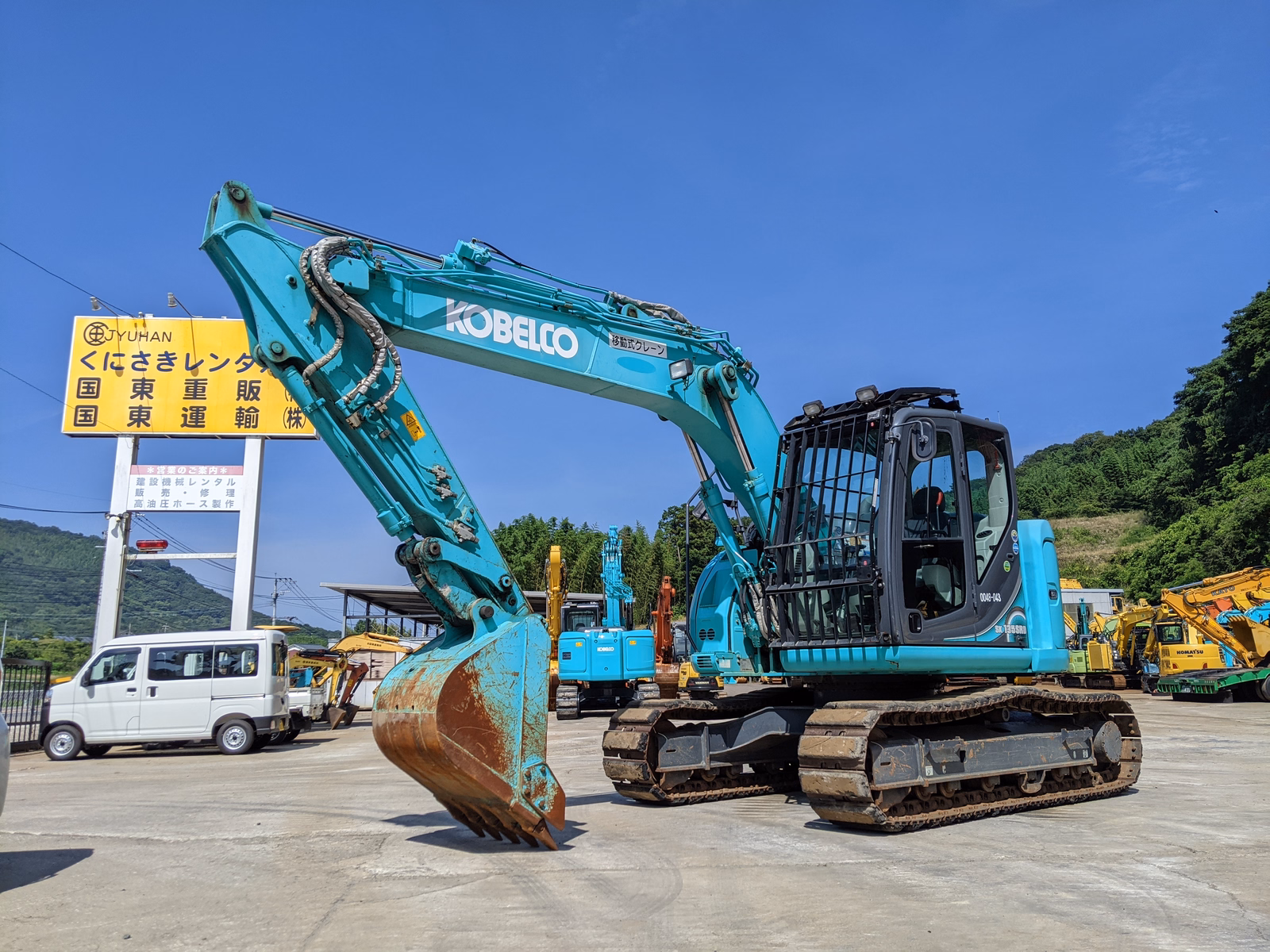 中古建設機械 中古 コベルコ建機 解体機 バックホー解体仕様 SK135SRD-5 写真
