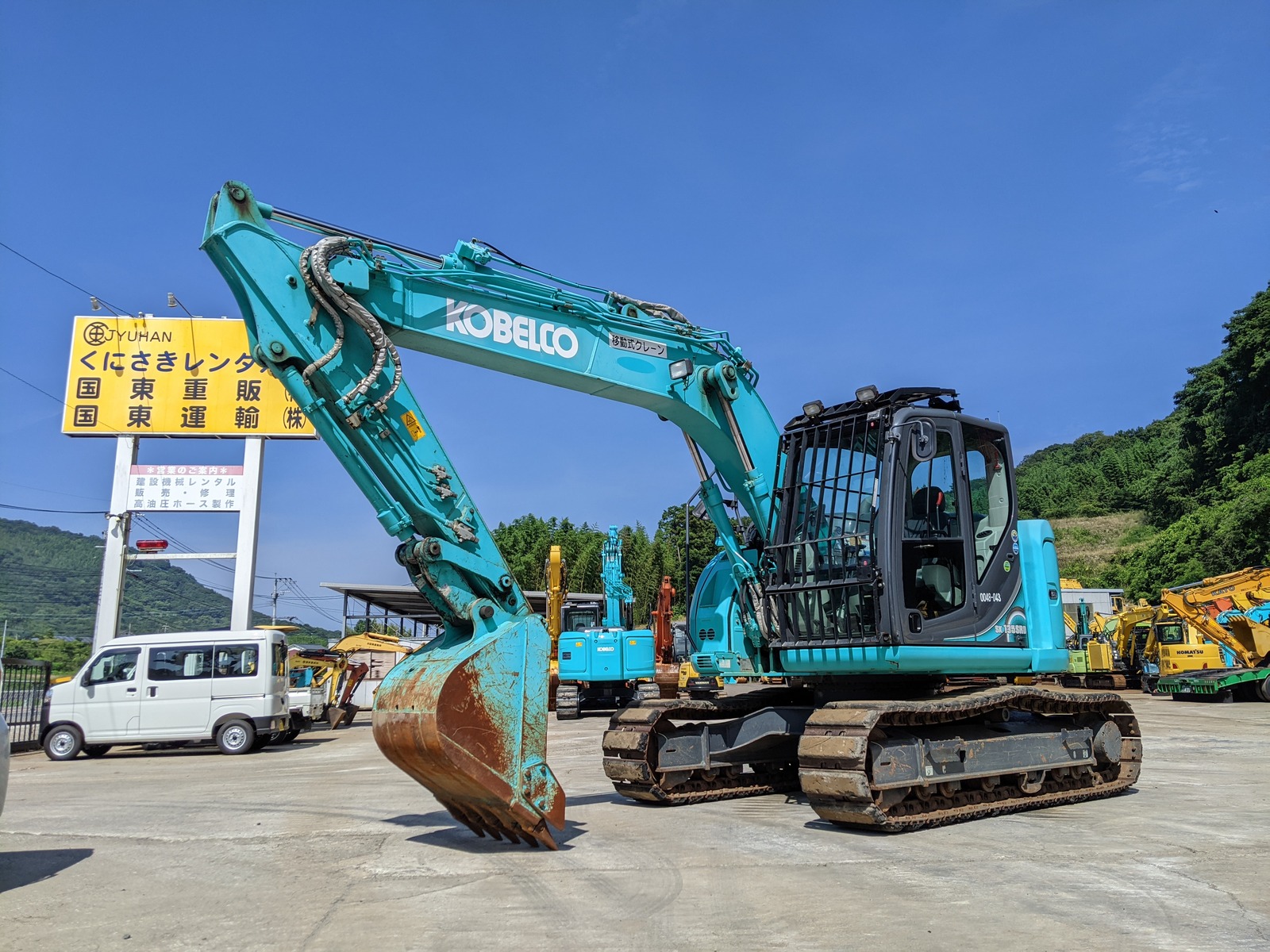 中古建設機械 中古 コベルコ建機 KOBELCO 解体機 バックホー解体仕様 SK135SRD-5