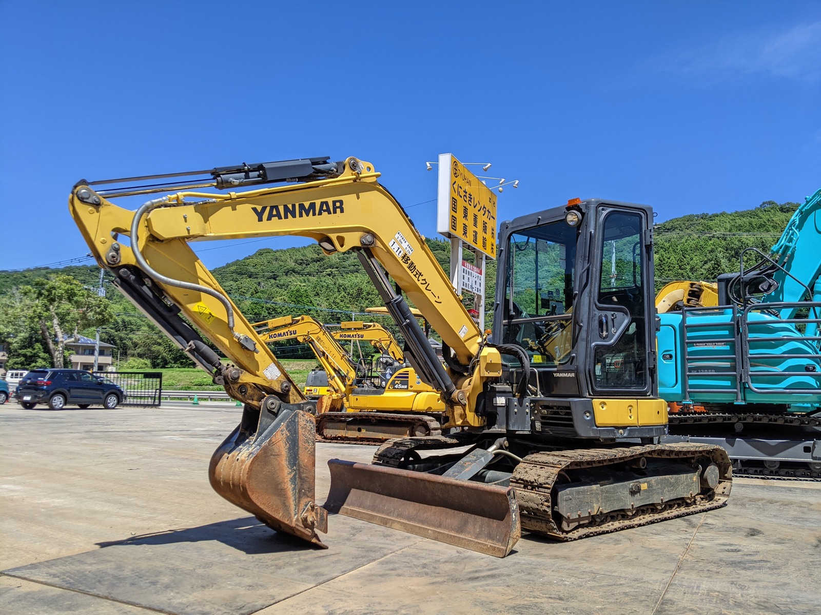 中古建設機械 中古   油圧ショベル・バックホー ０．１立米以下 ViO45-6A