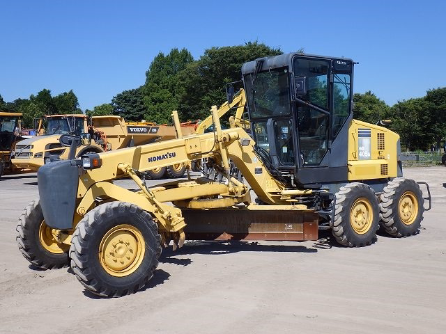 Used Construction Machine Used KOMATSU Grader Articulated frame GD405A-3 Photos