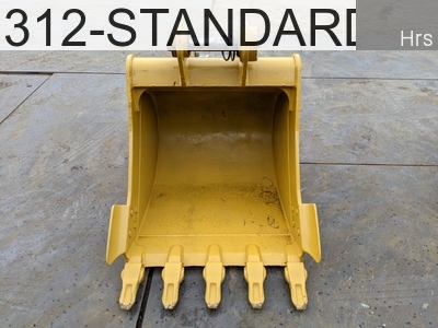 Used Construction Machine Used CAT Bucket Standard bucket 312-STANDARD-BUCKET #0554, -Year -Hours