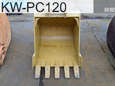 中古建設機械 中古 コマツ バケット 標準バケット KW-PC120 #unknown501, -年式 -時間