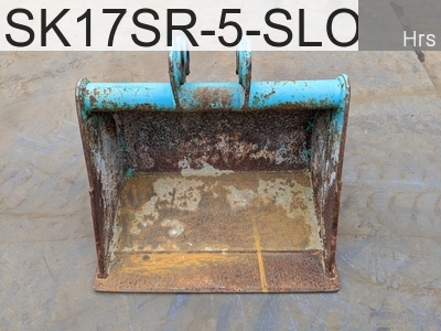 Used Construction Machine Used KOBELCO Bucket Slope bucket SK17SR-5-SLOPE-BUCKET #0007-0065, -Year -Hours