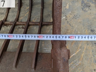 中古建設機械 中古 コベルコ建機 KOBELCO スケルトン バケット  SK200用スケルトン バケット