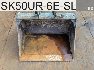 Used Construction Machine Used KOBELCO Bucket Slope bucket SK50UR-6E-SLOPE-BUCKET #0021-0211, -Year -Hours