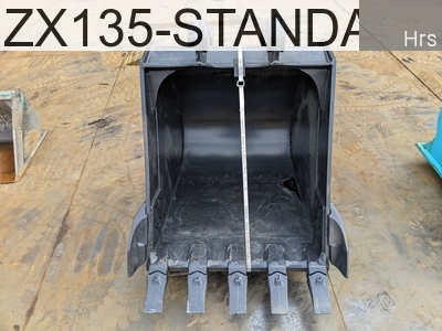 Used Construction Machine Used HITACHI Bucket Standard bucket ZX135-STANDARD-BUCKET #J23H552N09, -Year -Hours