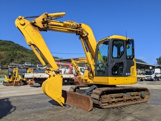 中古建設機械 中古  油圧ショベル・バックホー ０．２－０．３立米 PC78UU-10 写真