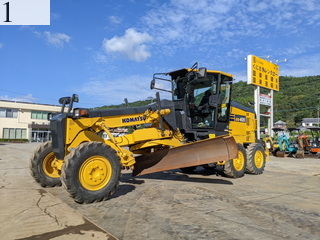 中古建設機械 中古 コマツ KOMATSU モーターグレーダー アーティキュレート式 GD405-7