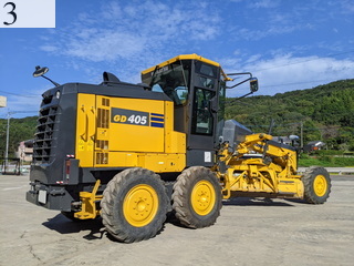 中古建設機械 中古 コマツ KOMATSU モーターグレーダー アーティキュレート式 GD405-7