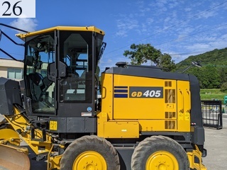 中古建設機械 中古 コマツ KOMATSU モーターグレーダー アーティキュレート式 GD405-7