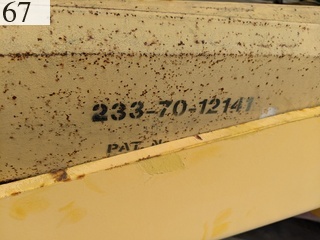 中古建設機械 中古 コマツ KOMATSU モーターグレーダー アーティキュレート式 GD405A-3Y