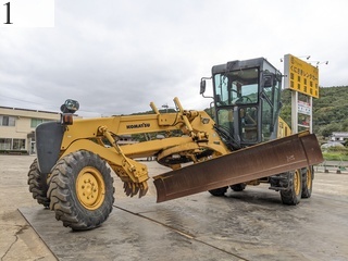 中古建設機械 中古 コマツ KOMATSU モーターグレーダー アーティキュレート式 GD405A-3