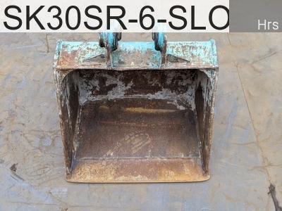 Used Construction Machine Used  Bucket Slope bucket SK30SR-6-SLOPE-BUCKET #0011-0417, -Year -Hours