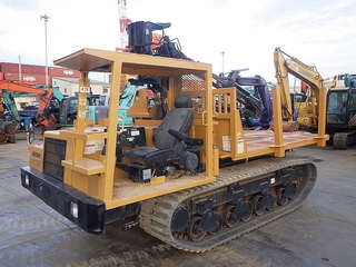 中古建設機械 中古 諸岡 林業機械 フォワーダ・クローラ キャリア MST-800VDL 写真