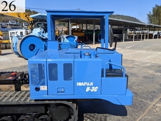 中古建設機械 中古 イワフジ工業 IWAFUJI 林業機械 フォワーダ・クローラ キャリア U-3C