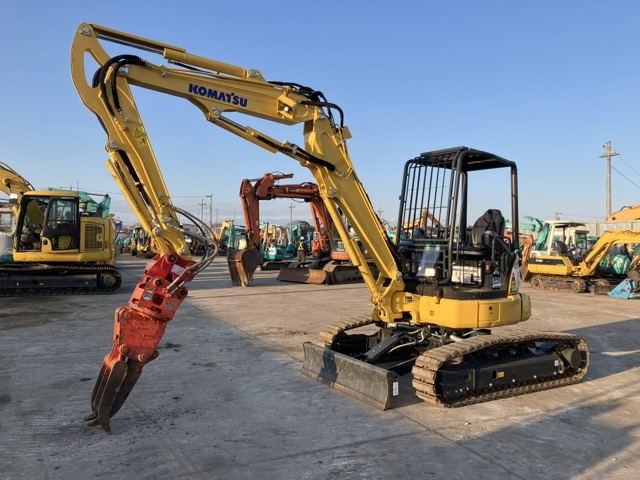中古建設機械 中古 コマツ KOMATSU 解体機 ミニモク PC35MR-5