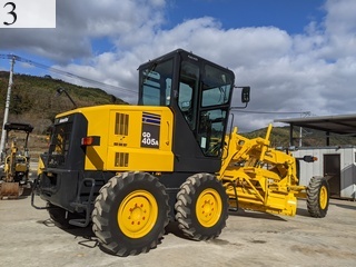 中古建設機械 中古 コマツ KOMATSU モーターグレーダー アーティキュレート式 GD405A-3