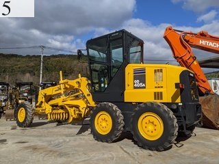中古建設機械 中古 コマツ KOMATSU モーターグレーダー アーティキュレート式 GD405A-3