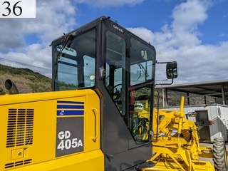 中古建設機械 中古 コマツ KOMATSU モーターグレーダー アーティキュレート式 GD405A-3