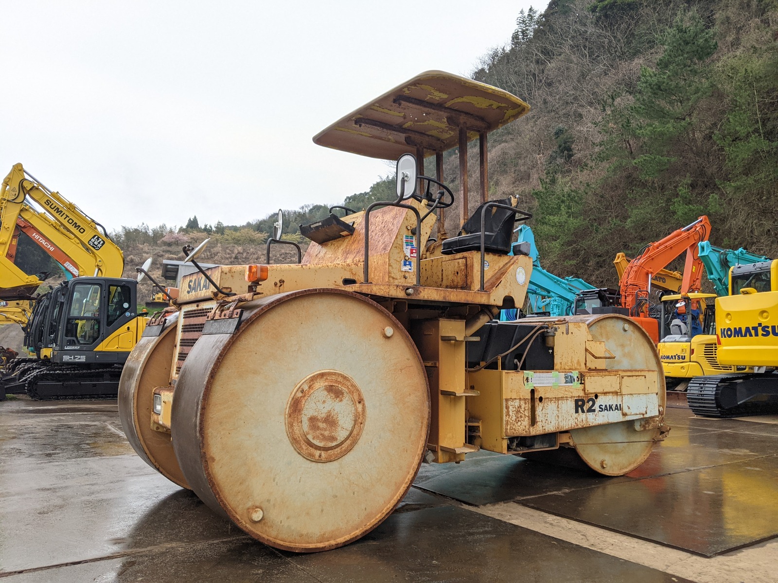 中古建設機械 中古 酒井重工業 SAKAI ローラー マカダムローラー R2S
